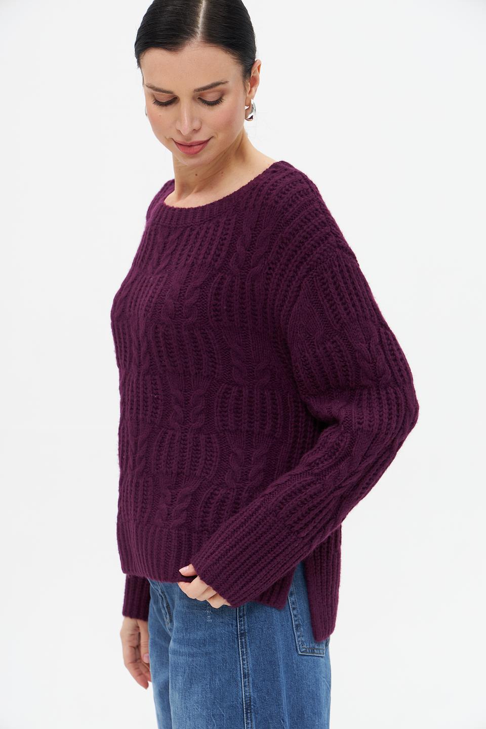 Пуловер Tom Tailor с косами