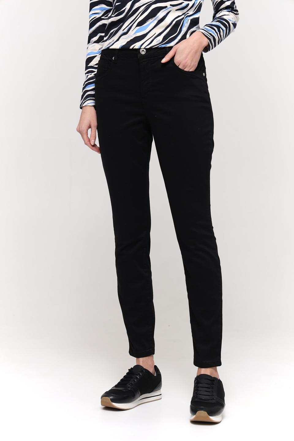 Брюки скинни Marc Aurel чёрные
