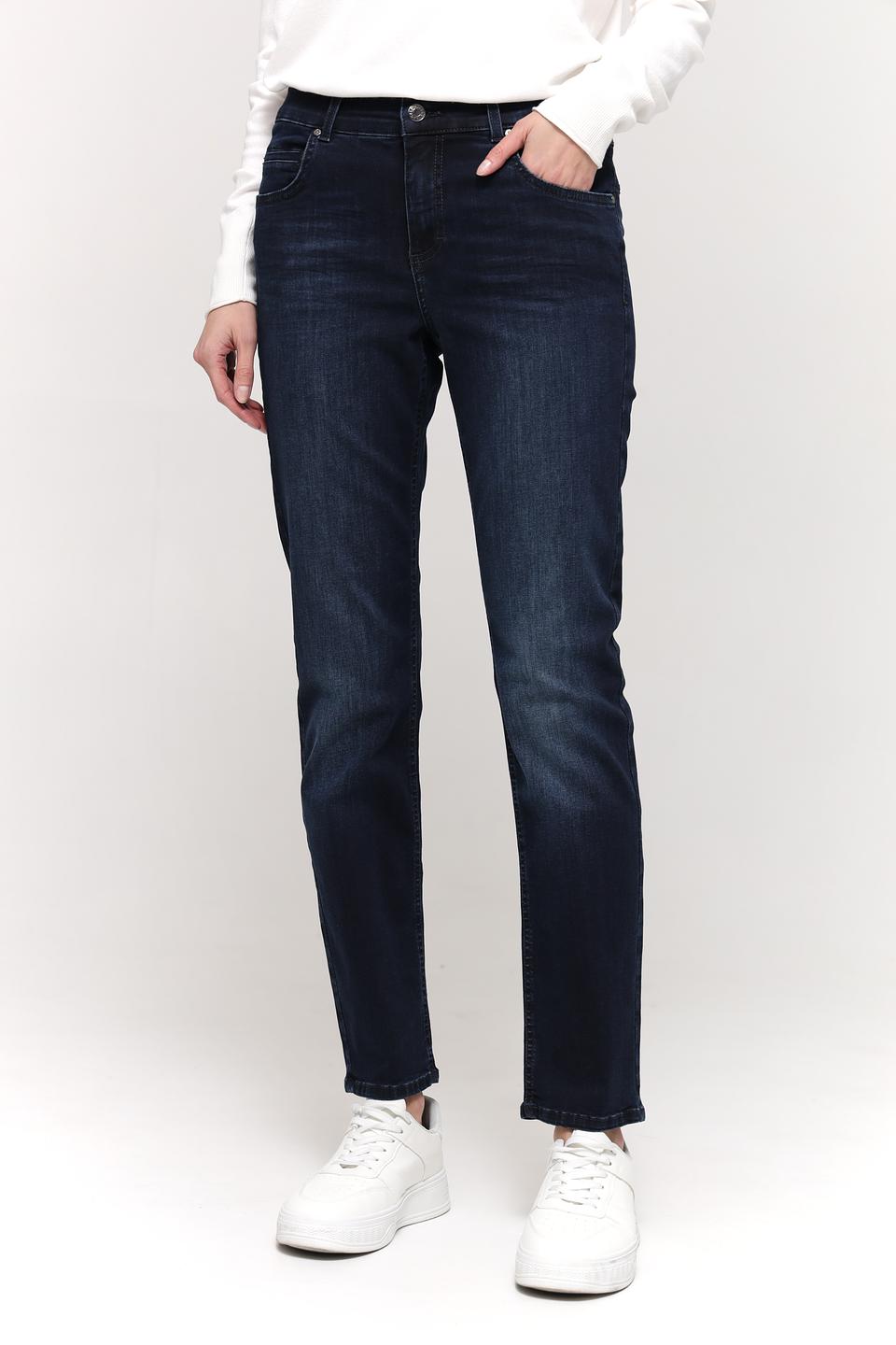 Джинсы Angels прямого кроя синие