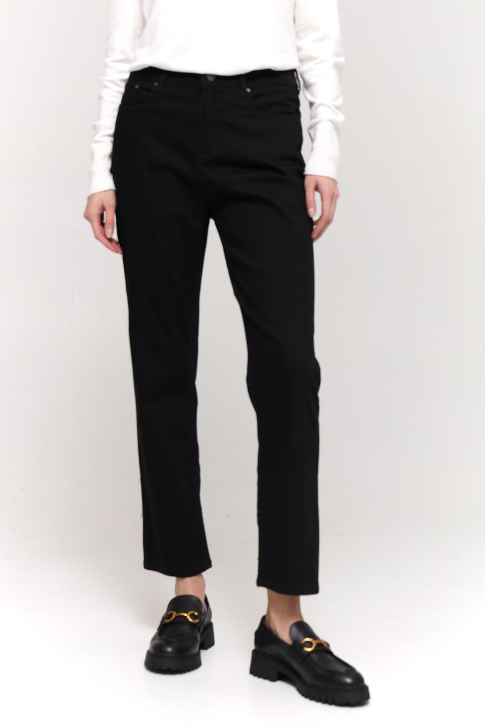 Джинсы Anna Montana прямые чёрные