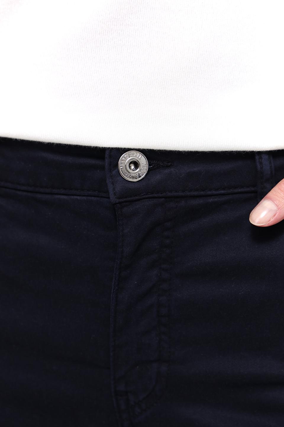 Брюки скинни Marc Aurel тёмно-синие