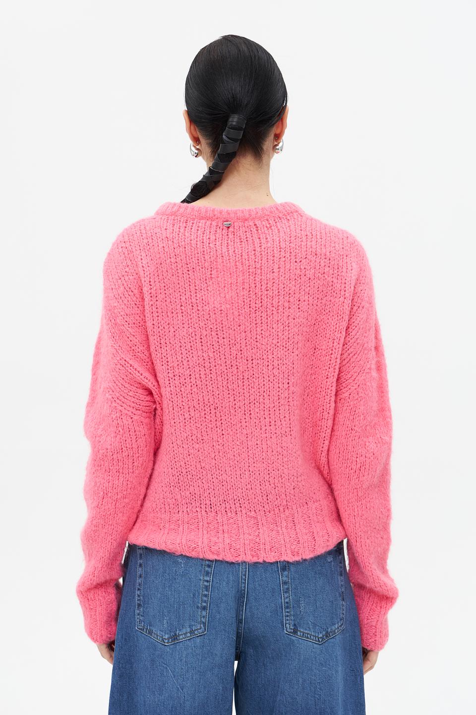 Пуловер Rich and Royal розовый