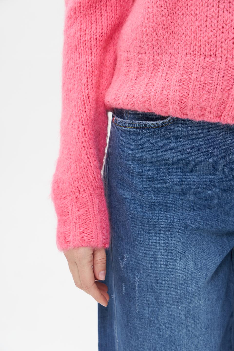 Пуловер Rich and Royal розовый