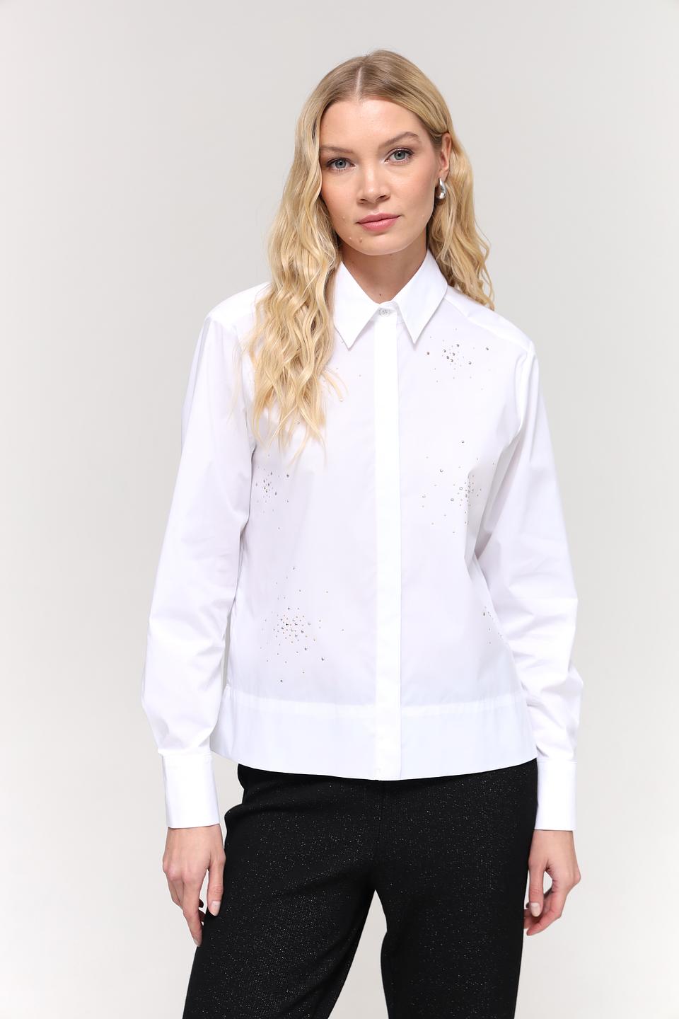 Рубашка Bianca с декором