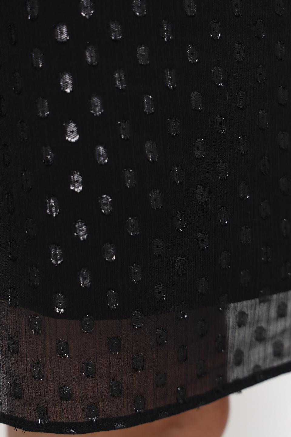 Платье Taifun с вырезом чёрное