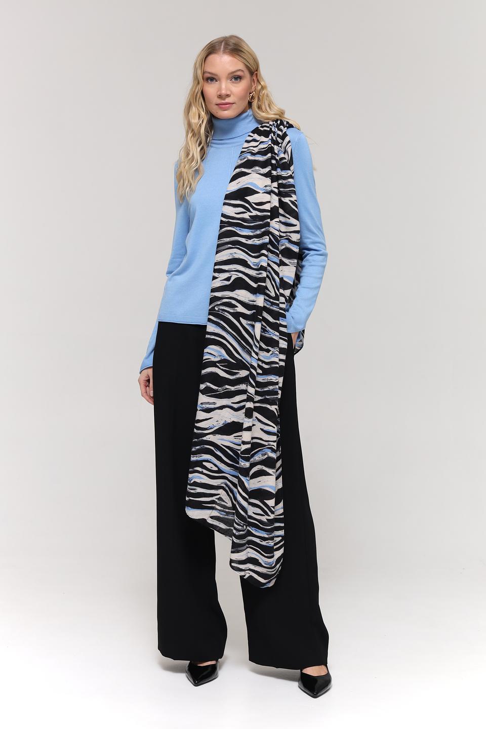 Шарф Gerry Weber EDITION с принтом зебра