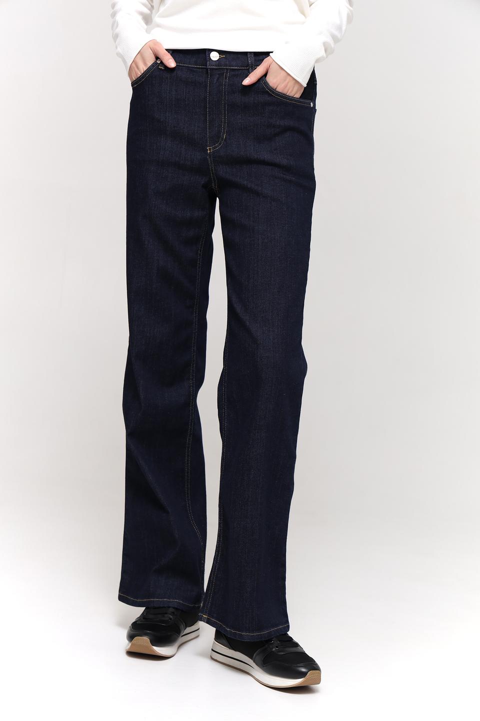 Джинсы Gerry Weber клеш тёмно-синие