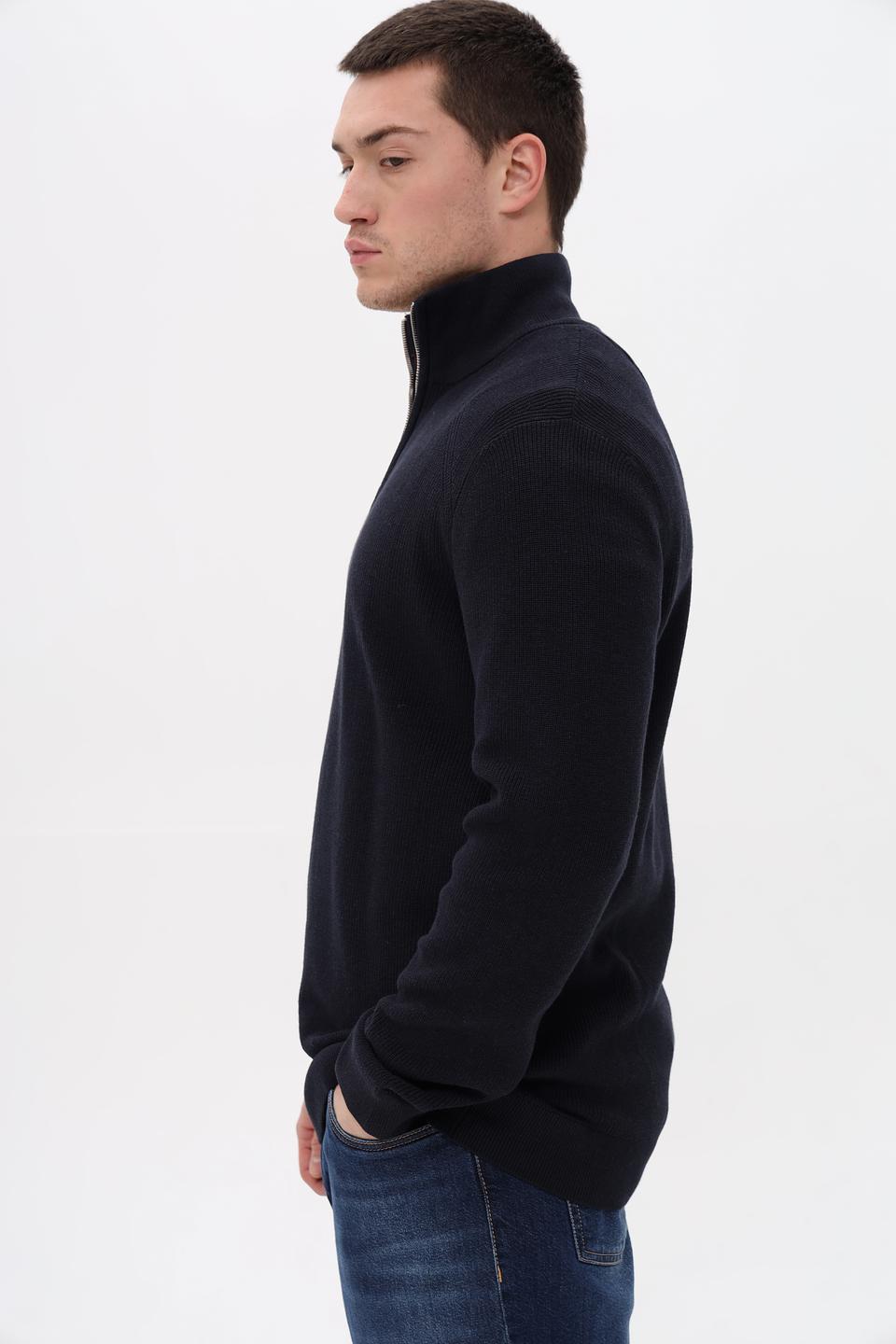 Джемпер Tom Tailor с молнией чёрный