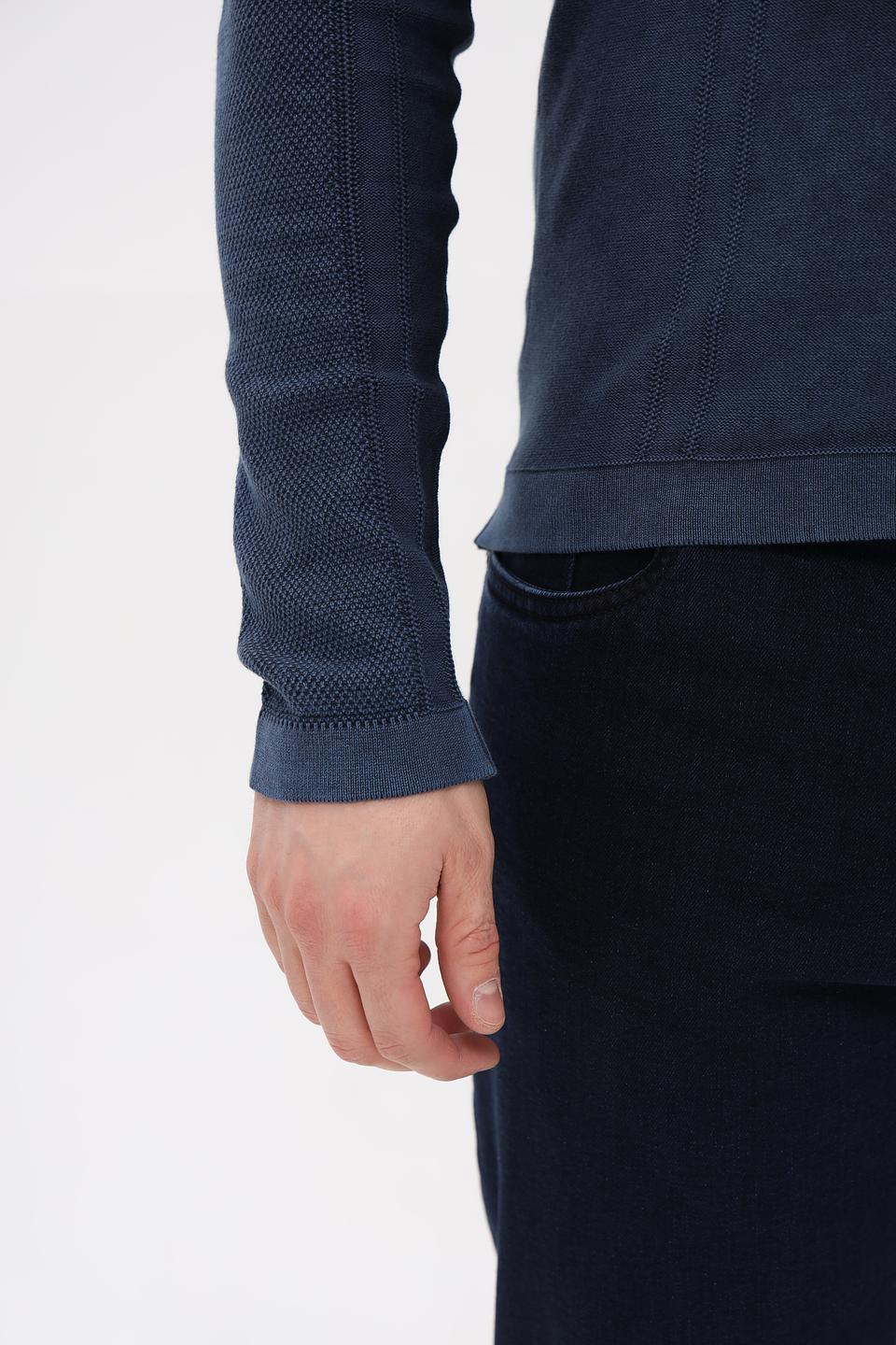 Кардиган Monte Carlo мужской тёмно-синий