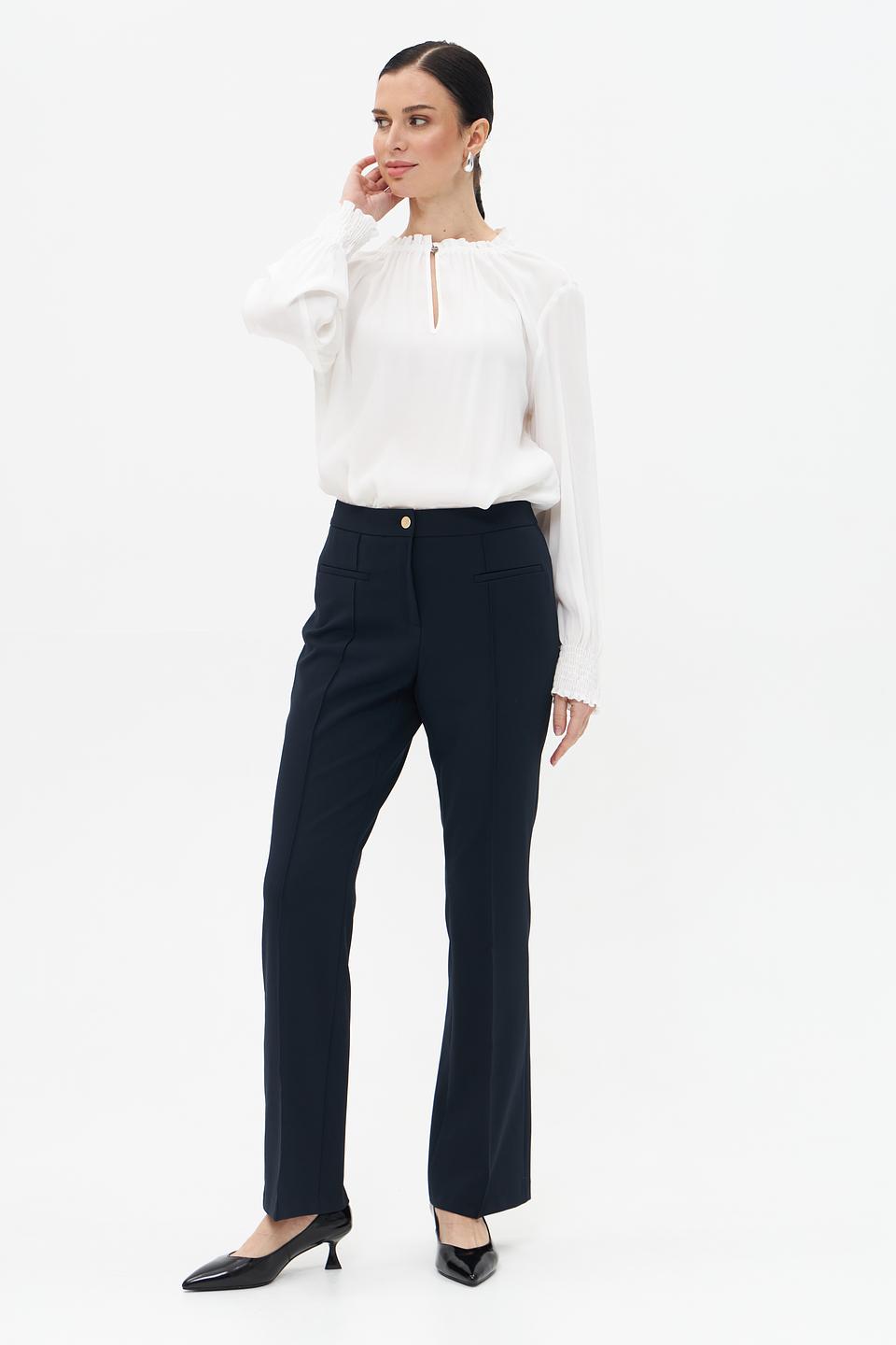 Блуза Cinque с рукавами-фонариками белый