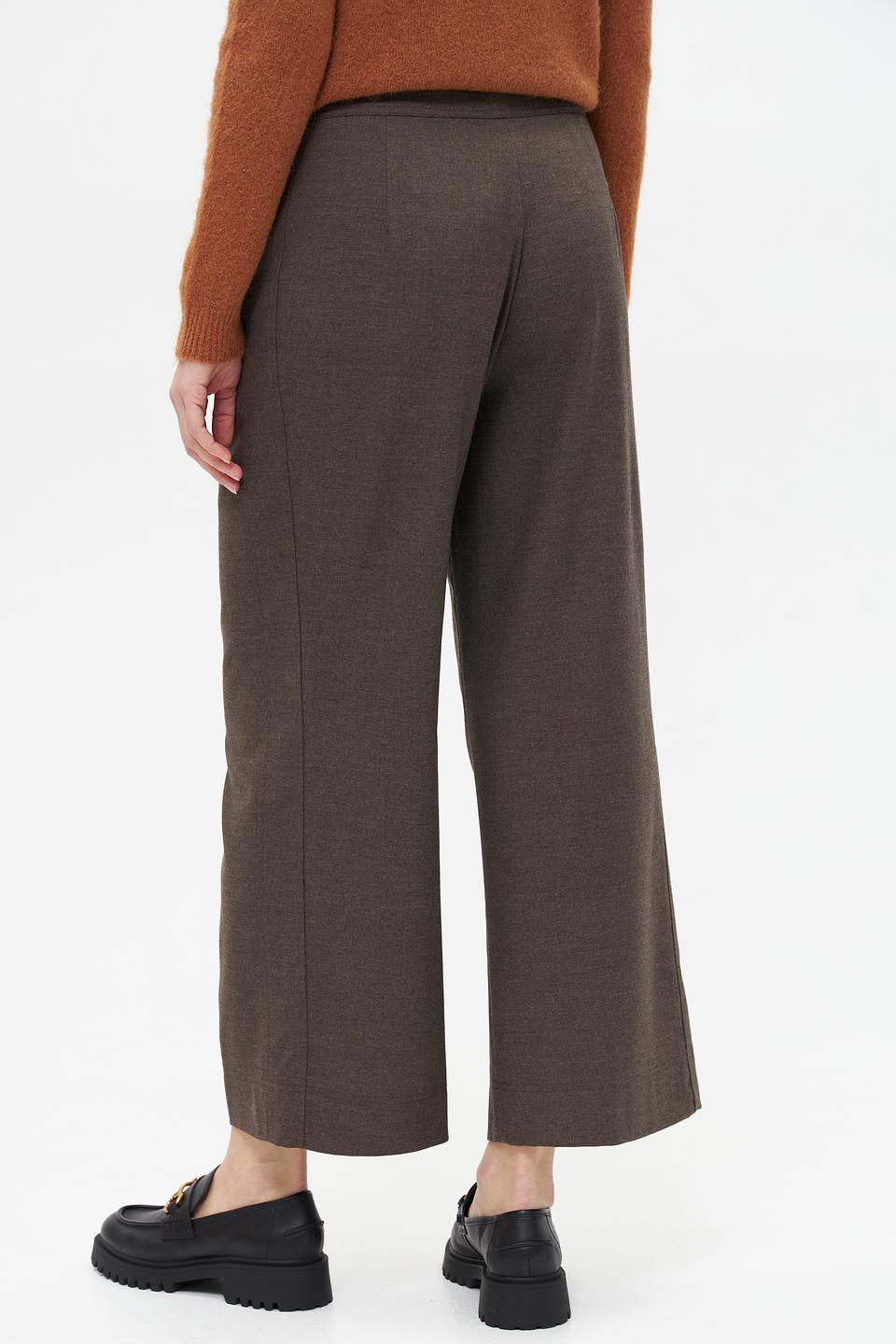 Брюки Cinque клёш коричневые