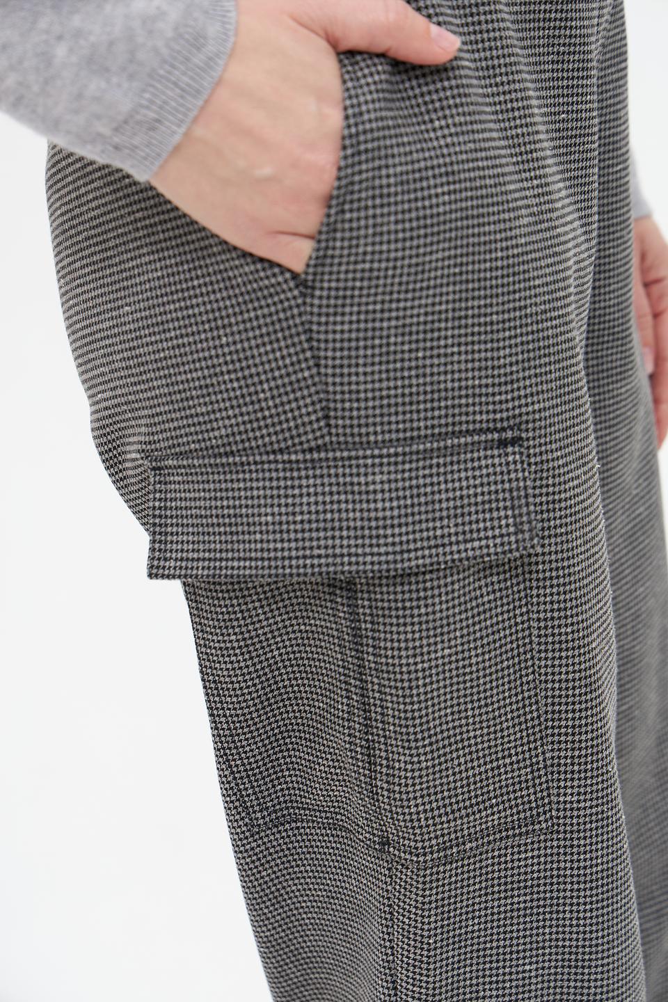 Брюки клёш Gardeur в клетку