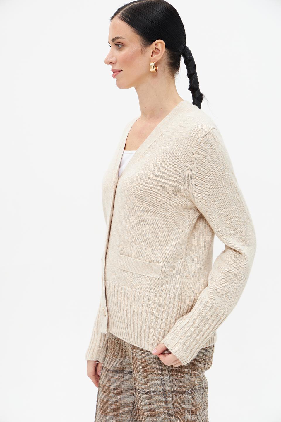 Жакет Gerry Weber вязаный бежевый