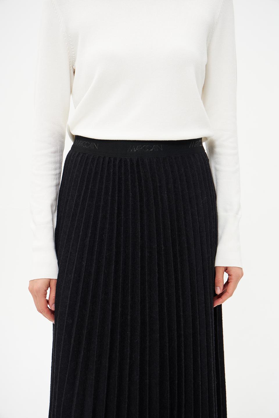 Юбка Marc Cain плиссированная чёрная