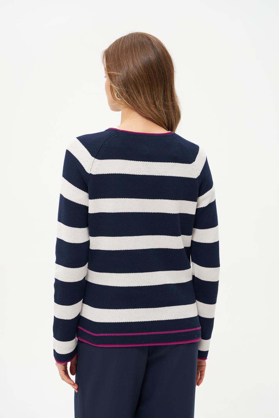 Пуловер Rabe collection в полоску