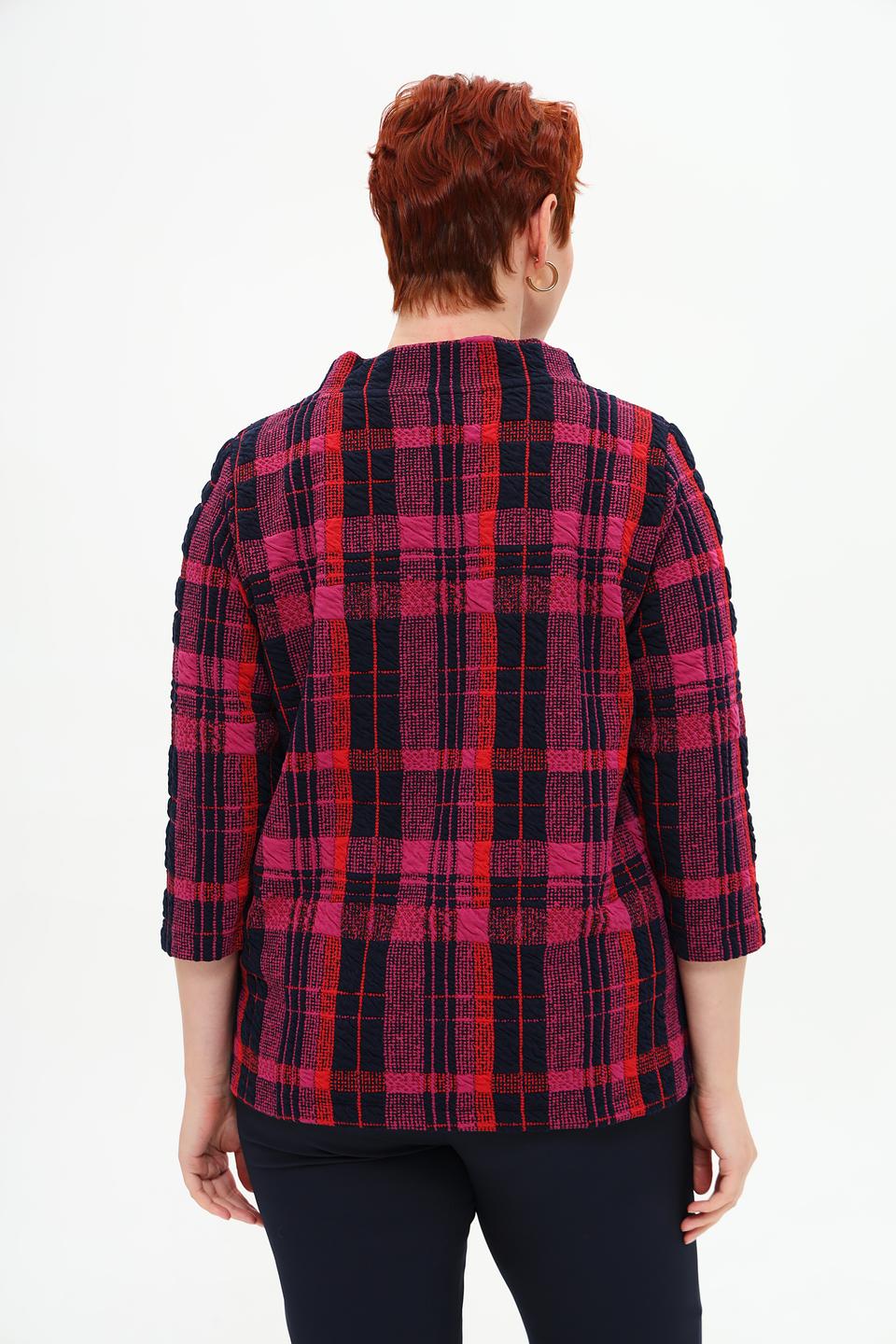 Пуловер Rabe collection в клетку