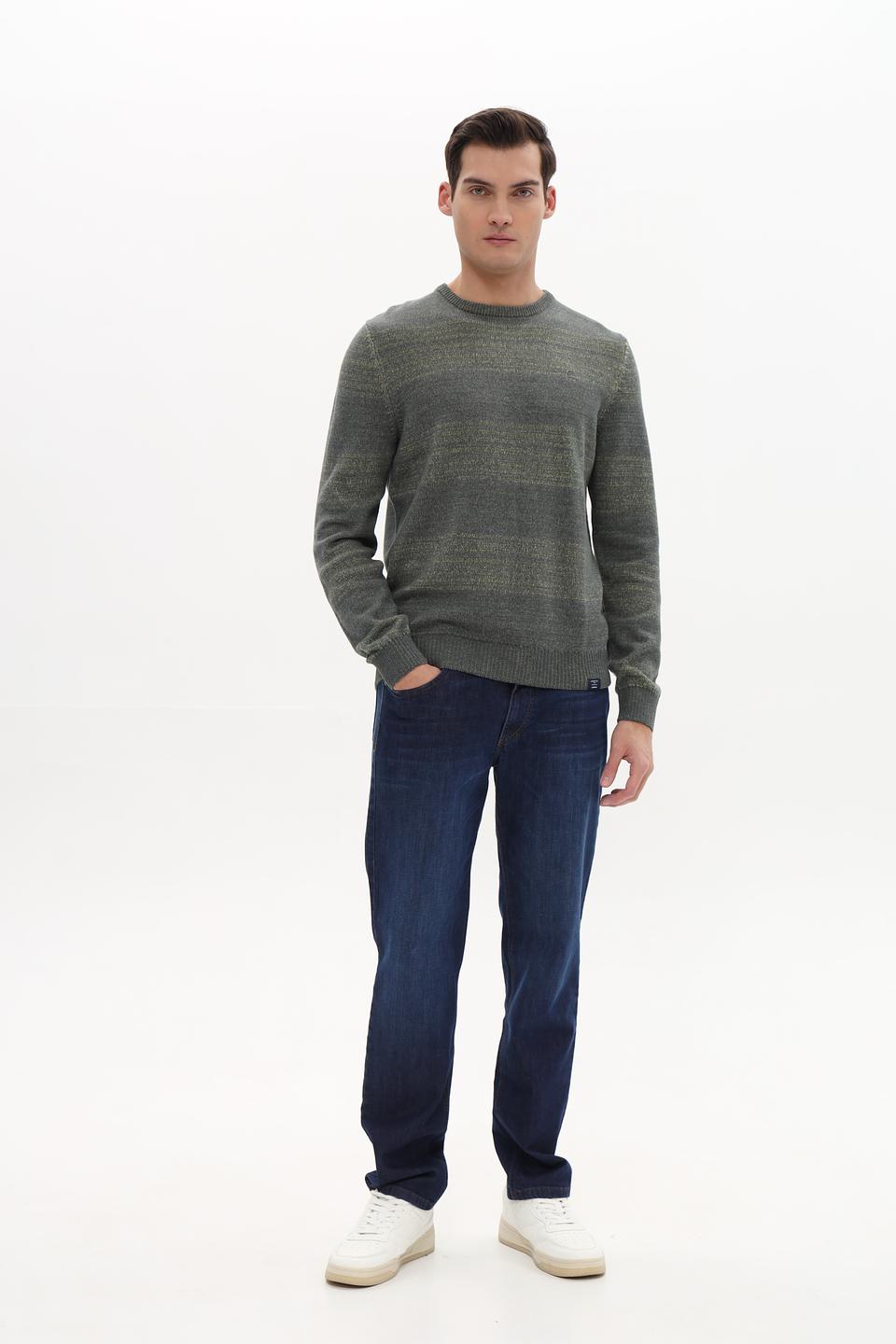 Джемпер Lerros хаки с меланжем