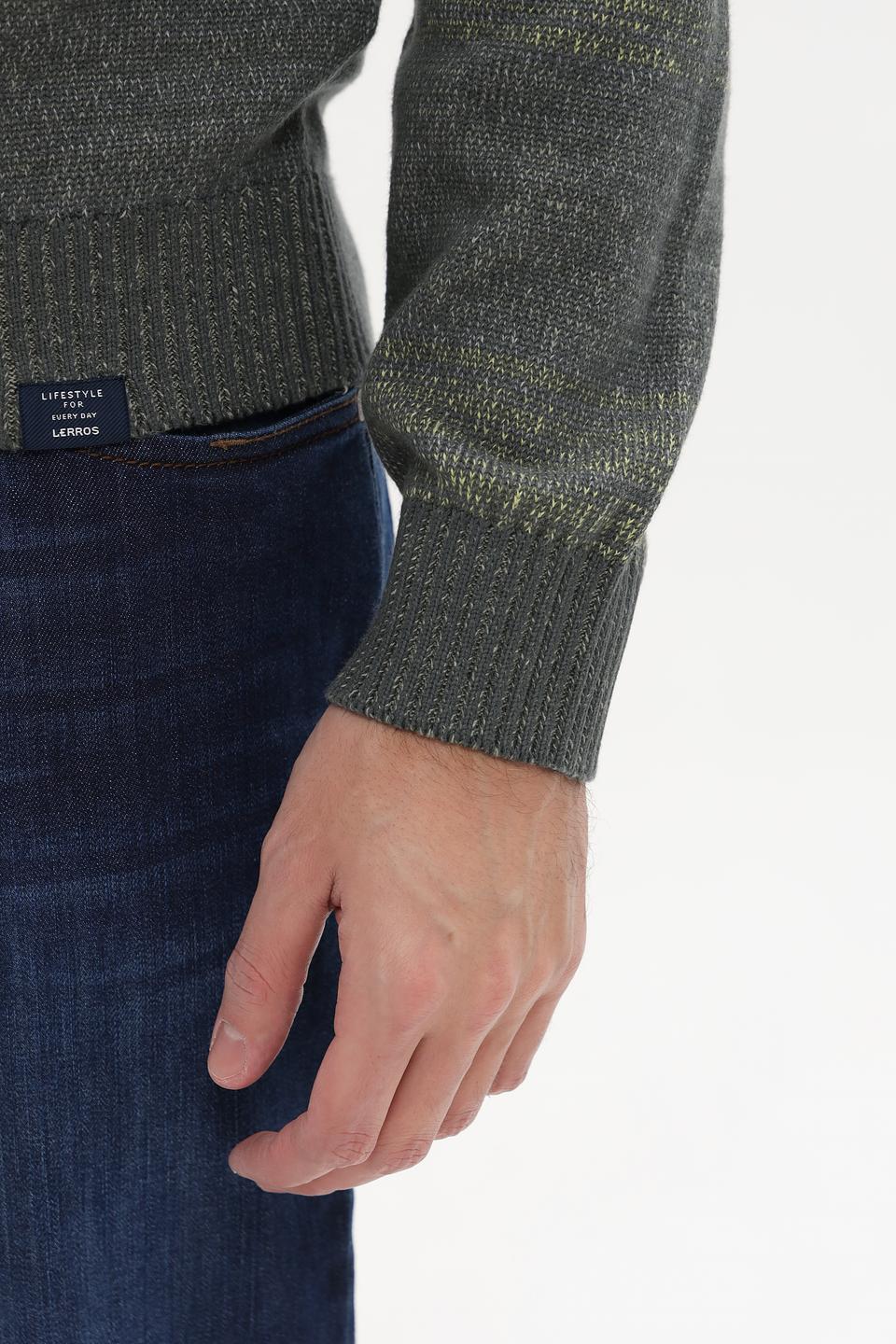 Джемпер Lerros хаки с меланжем