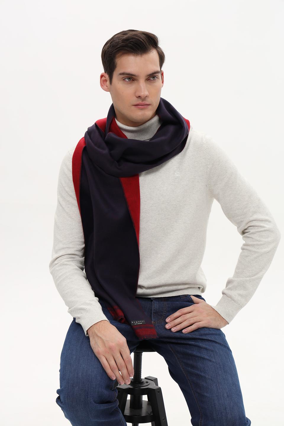 Шарф Bugatti ACC двухцветный