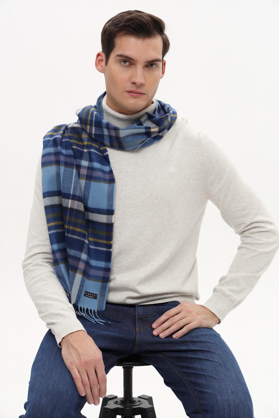 Шарф Bugatti ACC в клетку