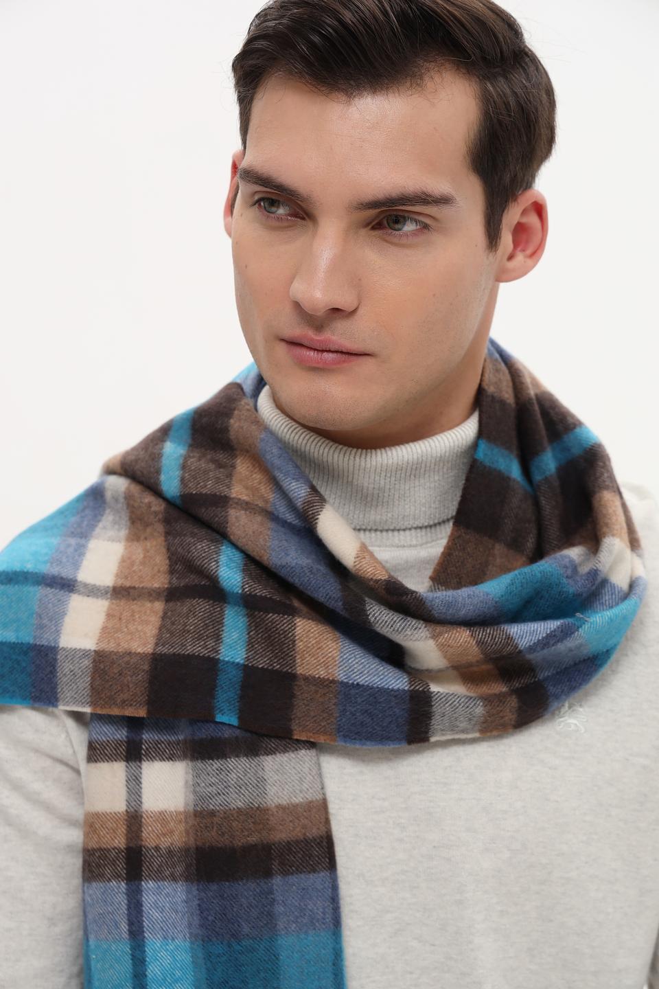 Шарф Bugatti ACC в клетку