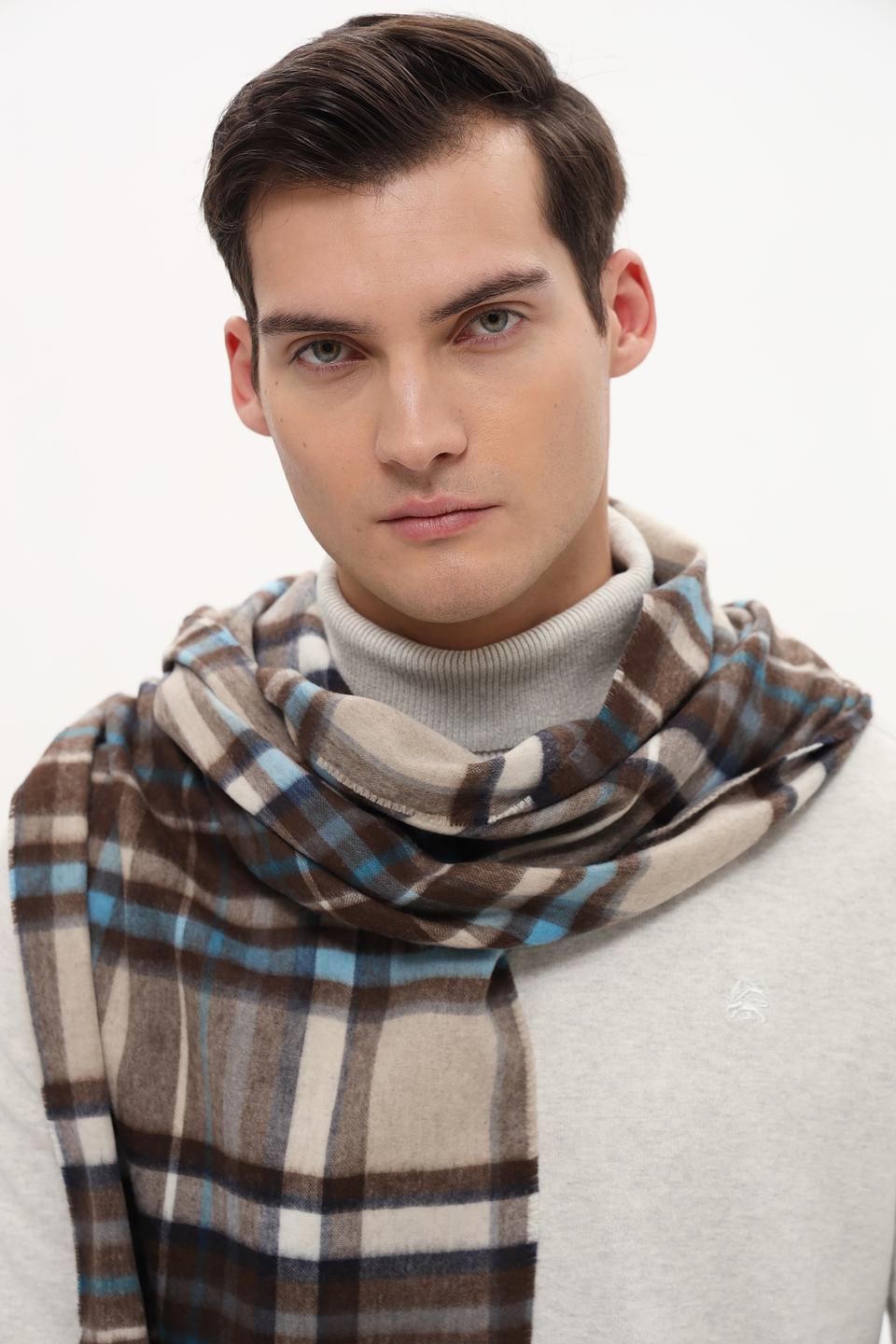 Шарф Bugatti ACC в клетку