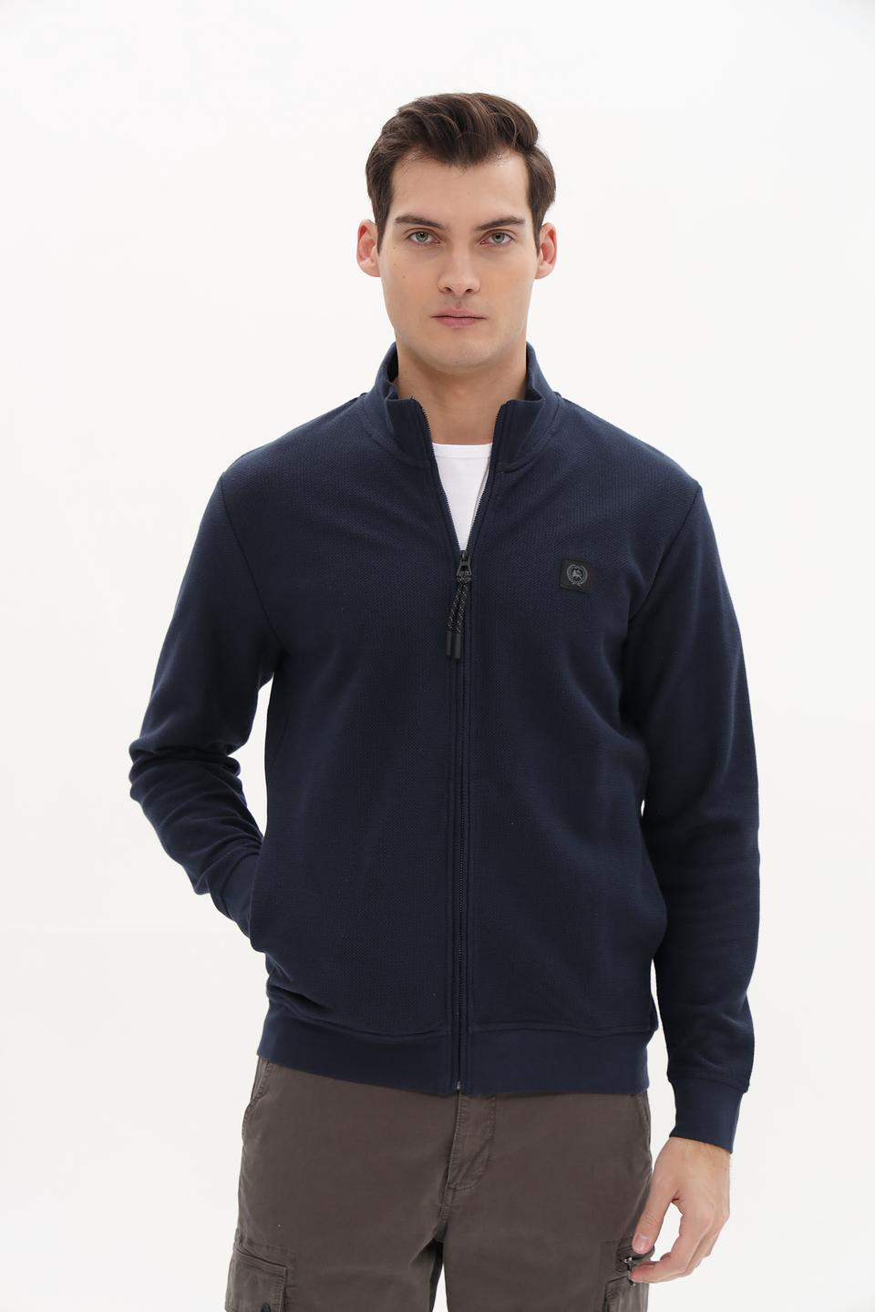 Кардиган Lerros мужской тёмно-синий