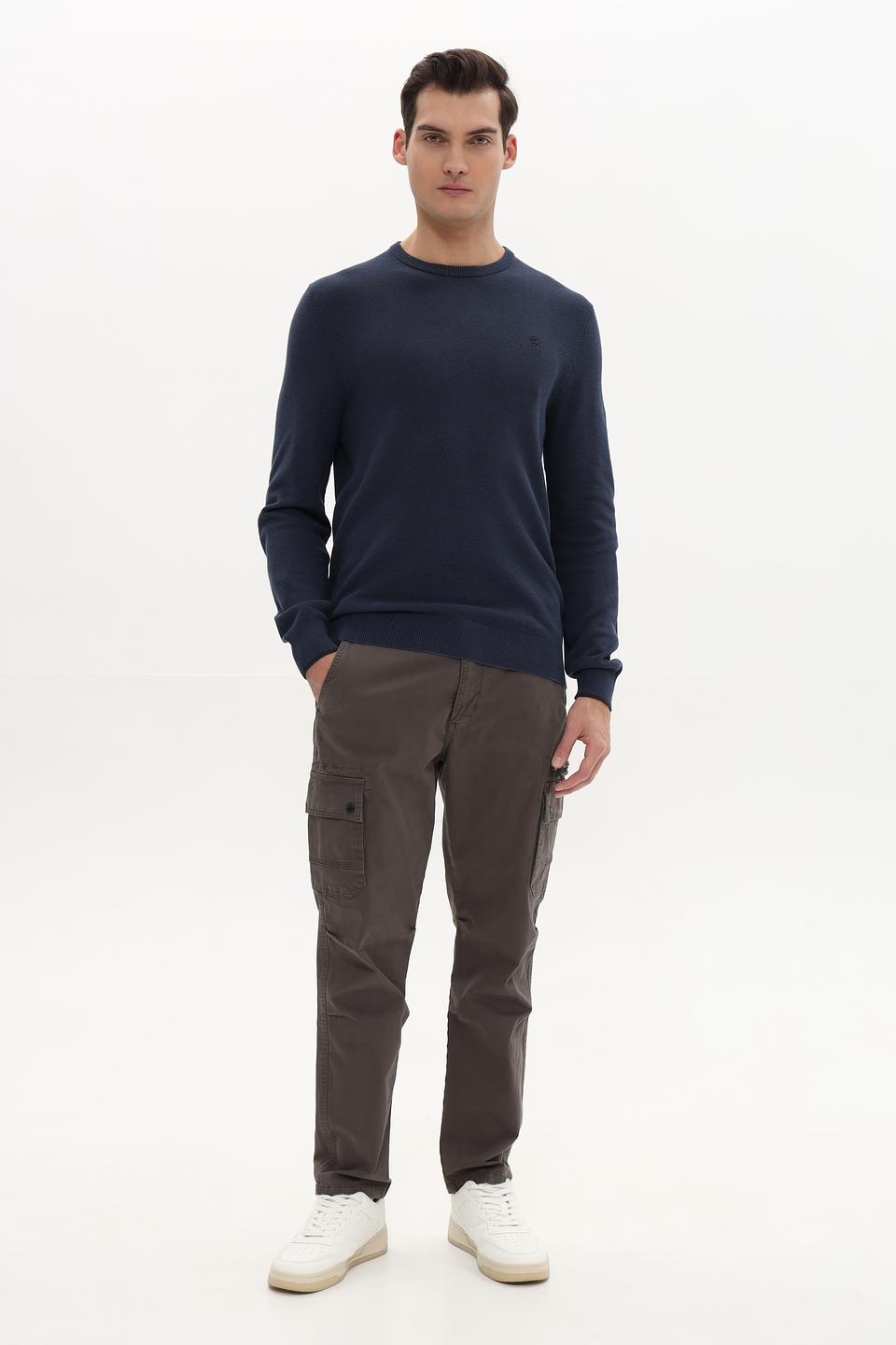 Джемпер Lerros мужской тёмно-синий