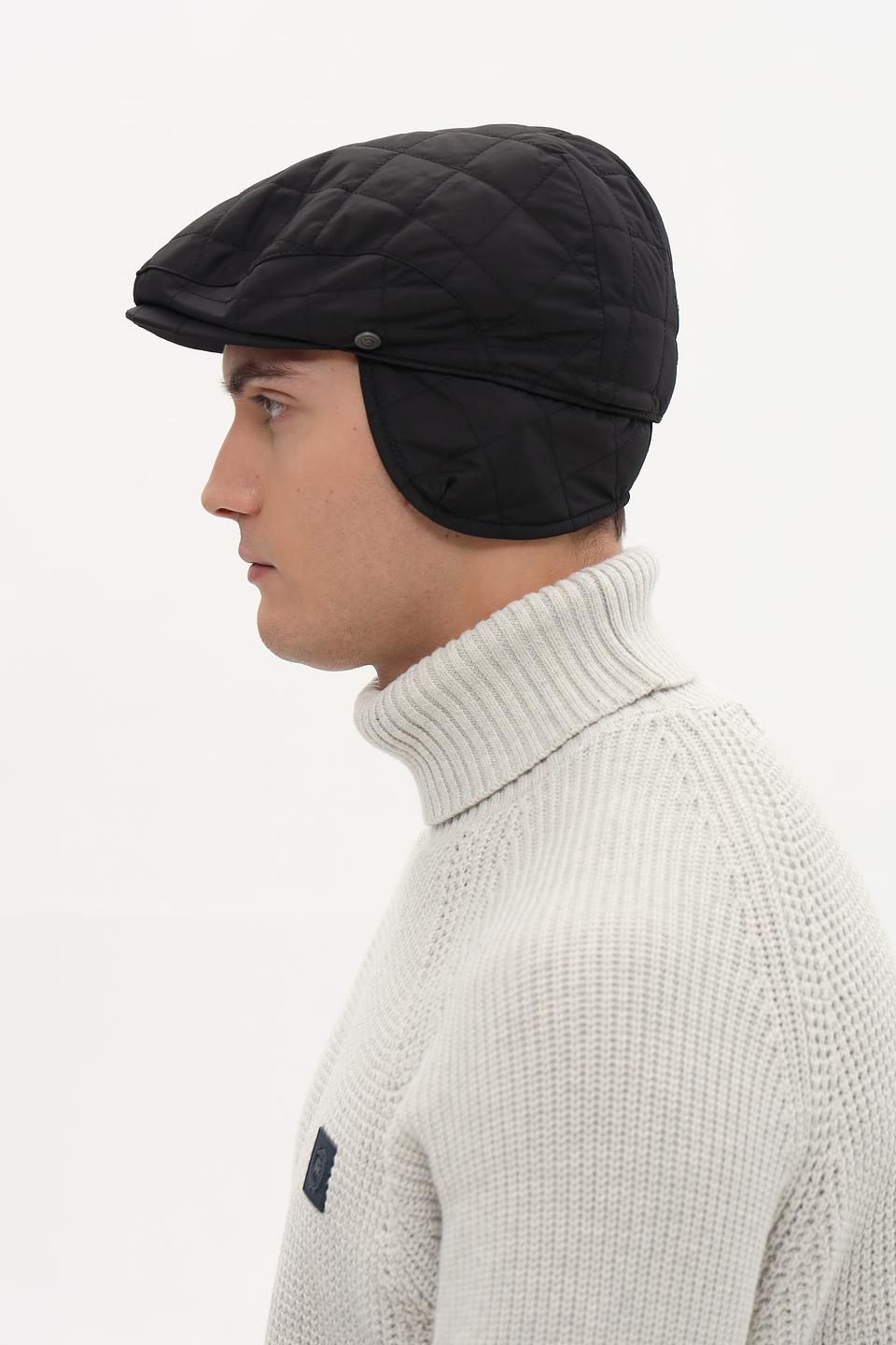 Кепка Bugatti ACC стеганая черная