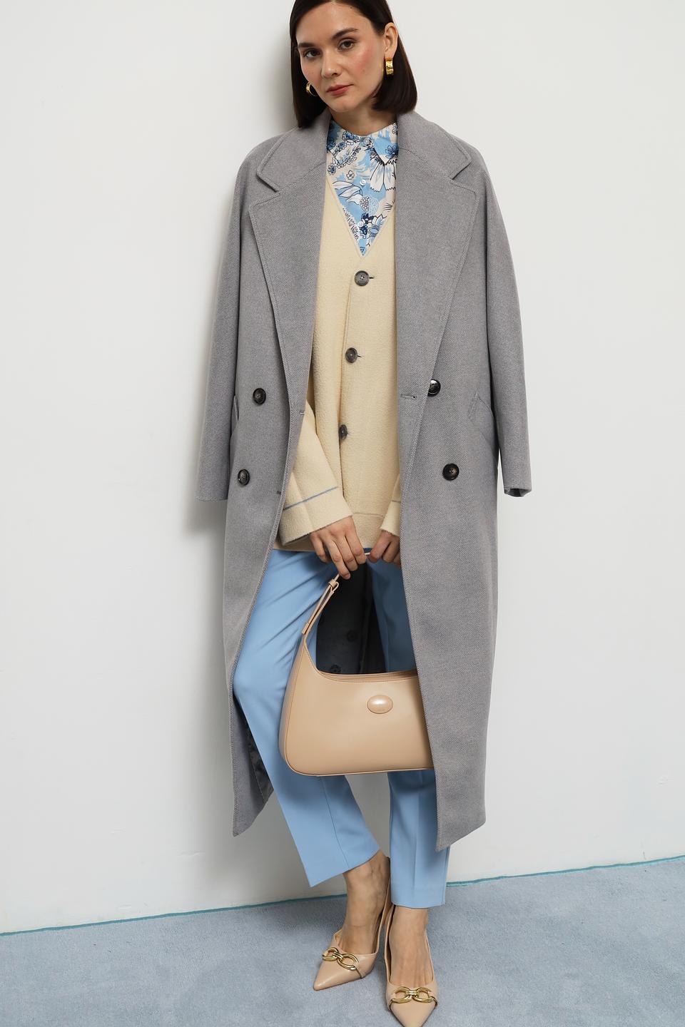 Пальто Electra style серое