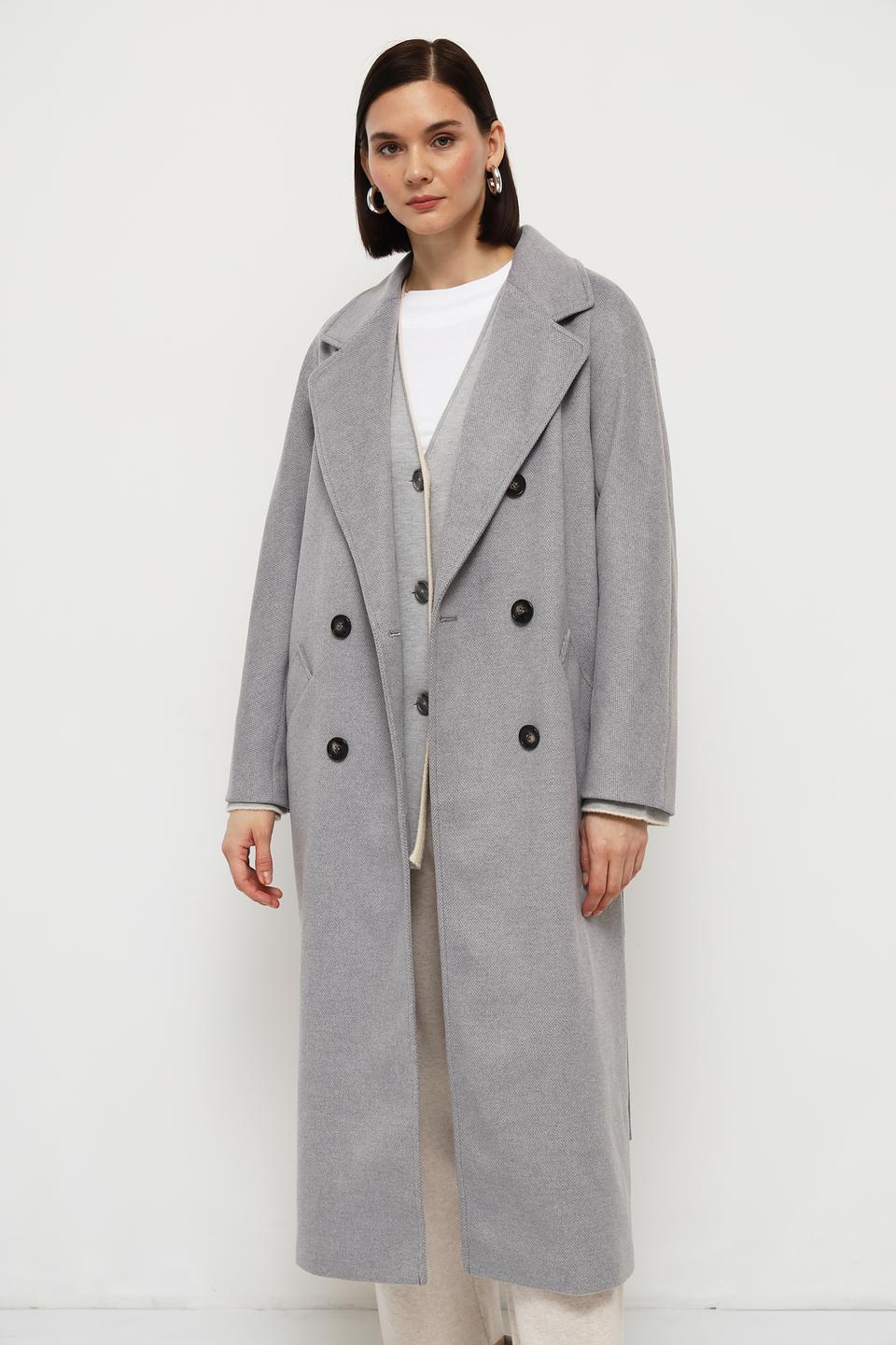 Пальто Electra style серое