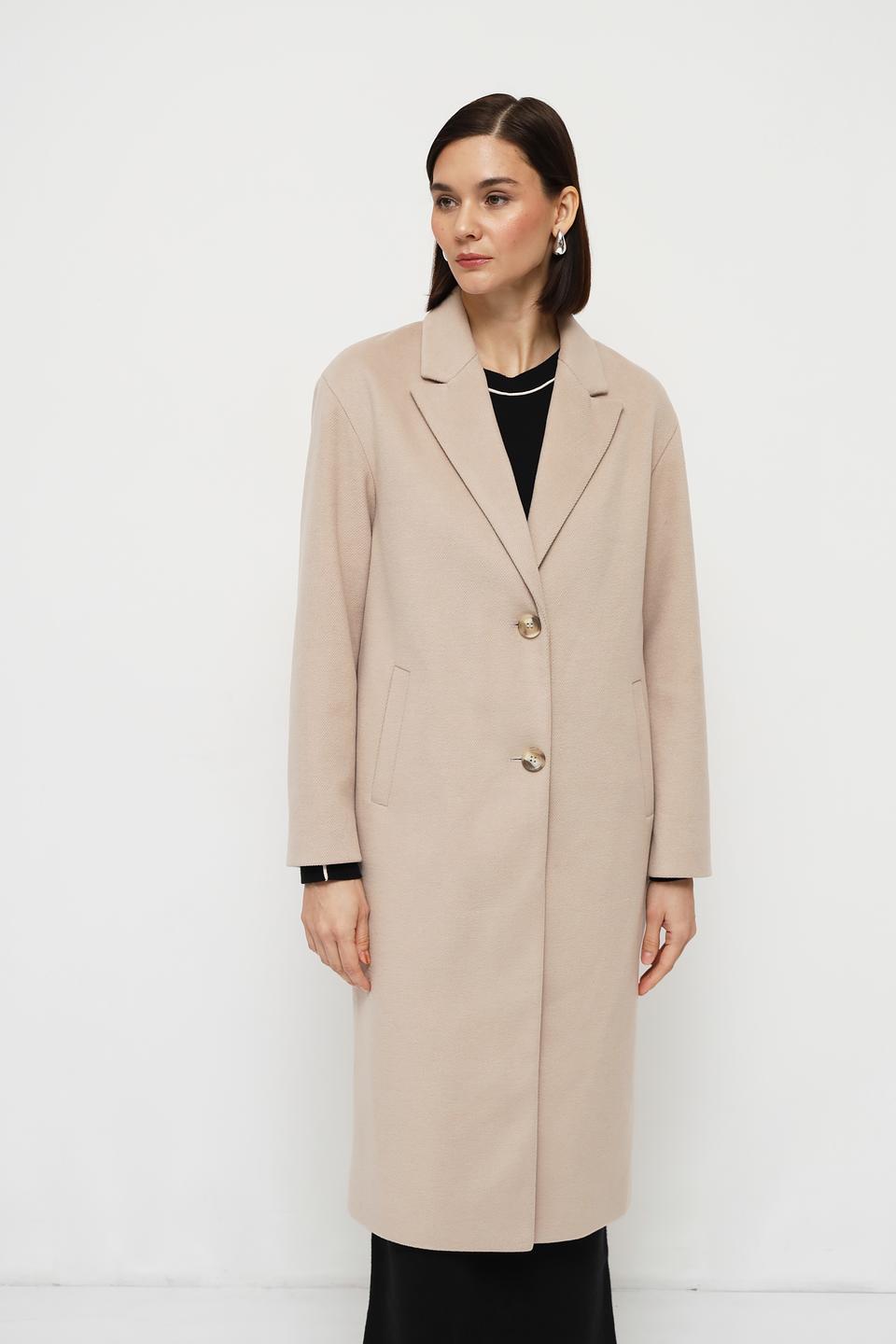 Пальто Electra style бежевое