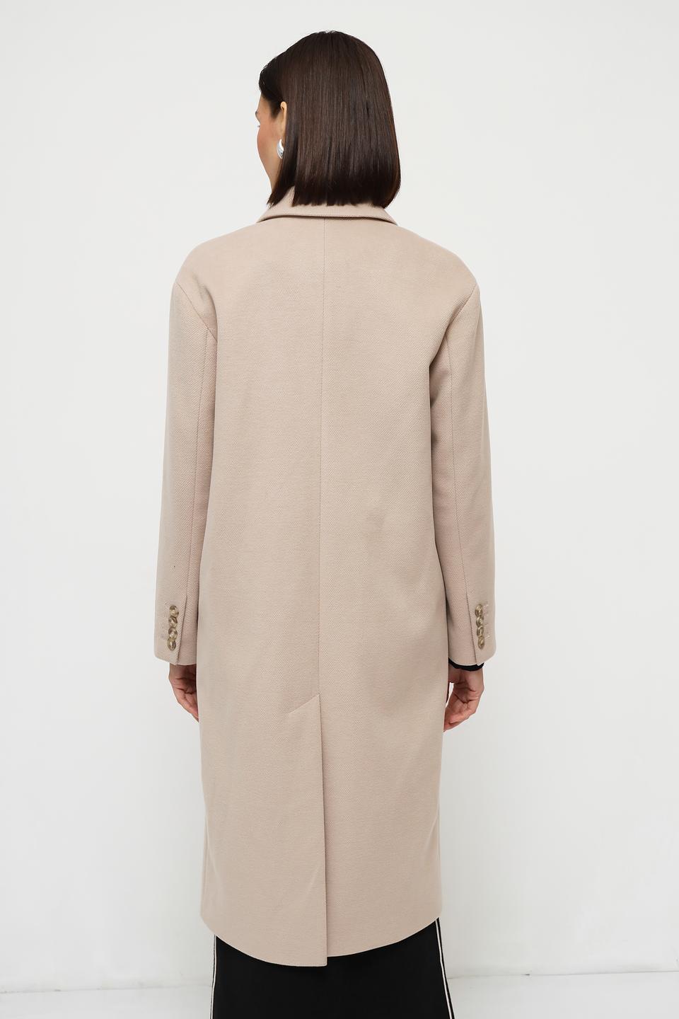 Пальто Electra style бежевое