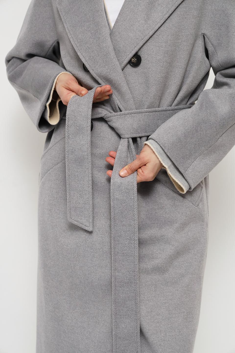 Пальто Electra style серое