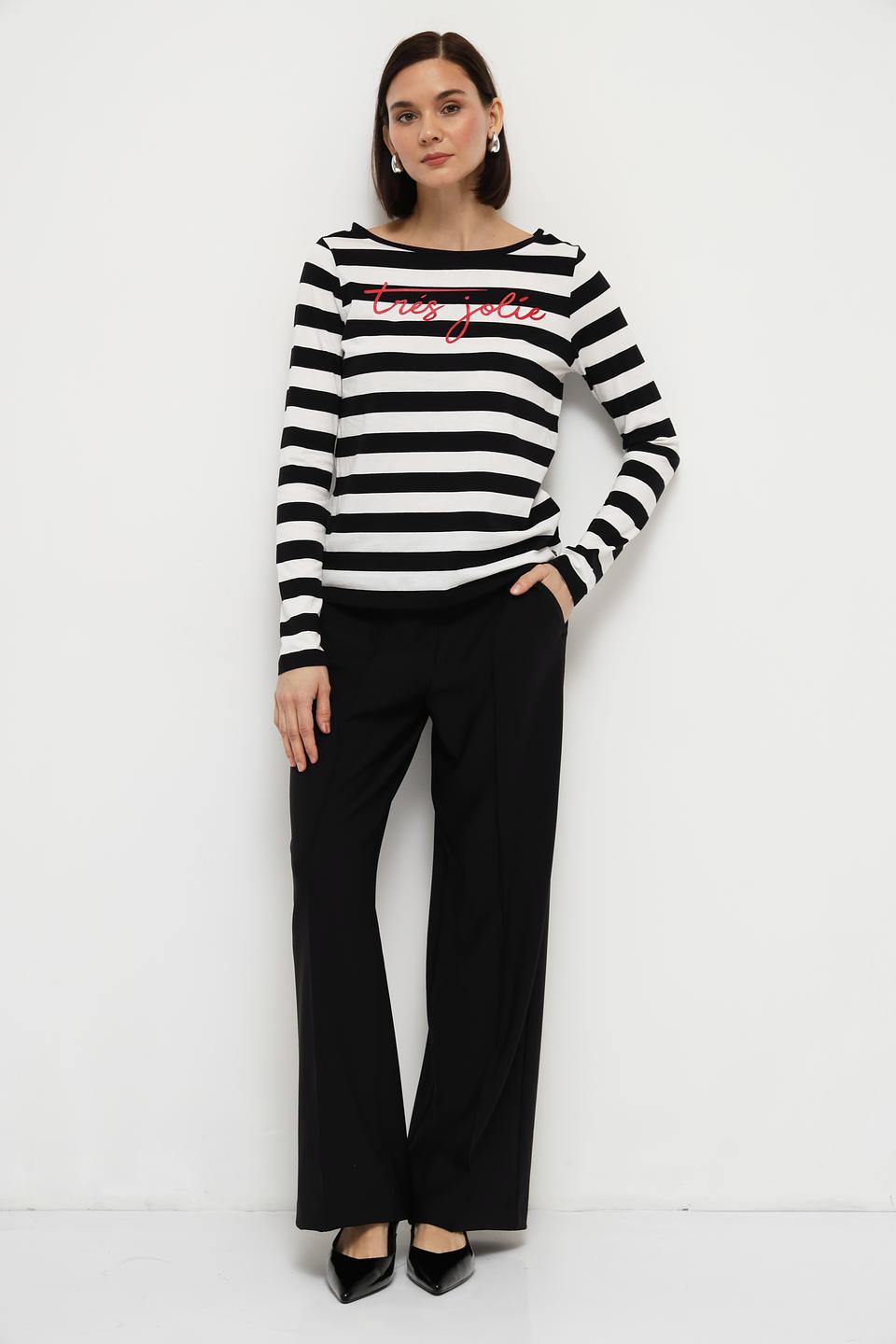 Брюки классические Oui чёрные