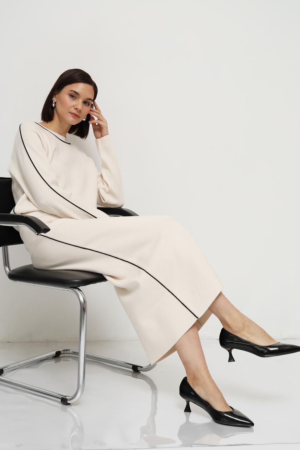 Юбка Oui миди с полоской