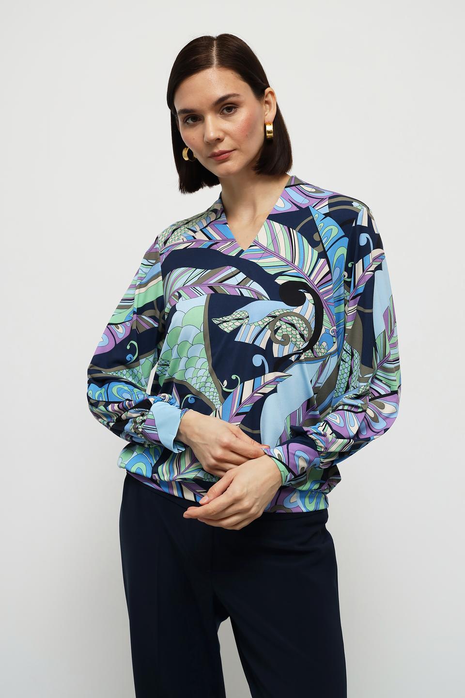 Блуза Bianca с принтом