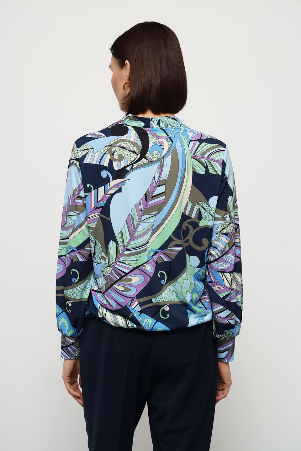 Блуза Bianca с принтом