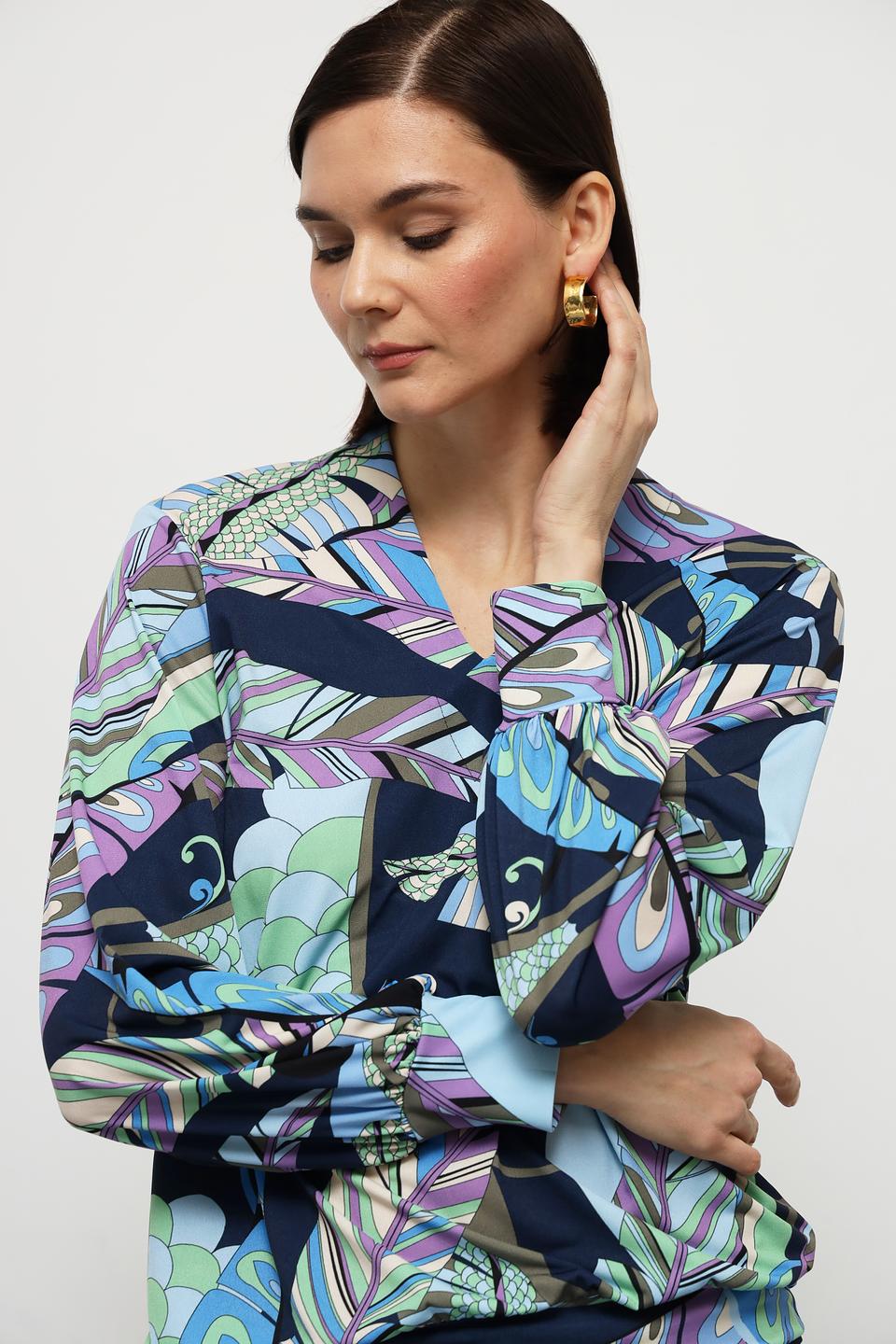 Блуза Bianca с принтом