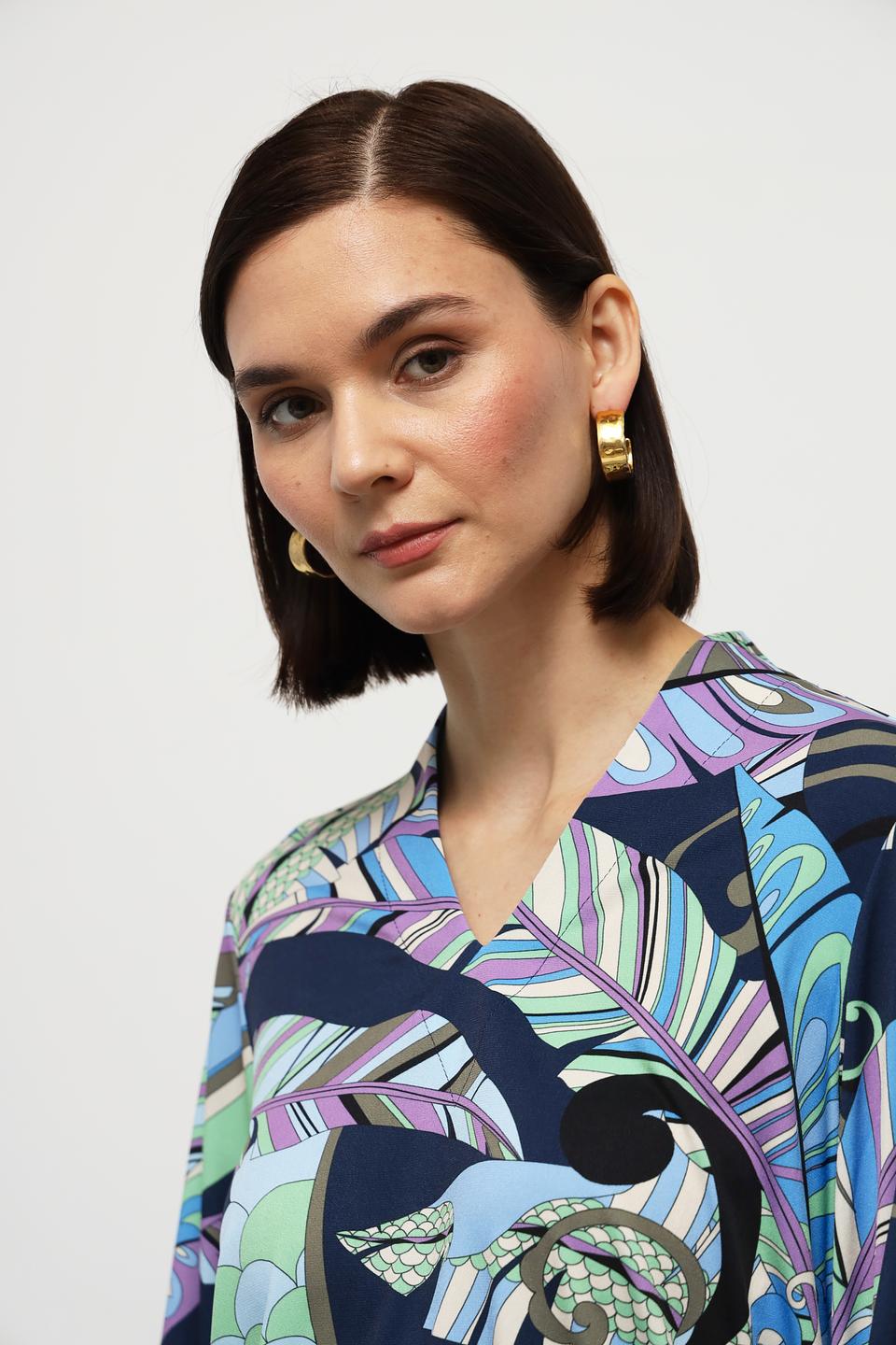 Блуза Bianca с принтом