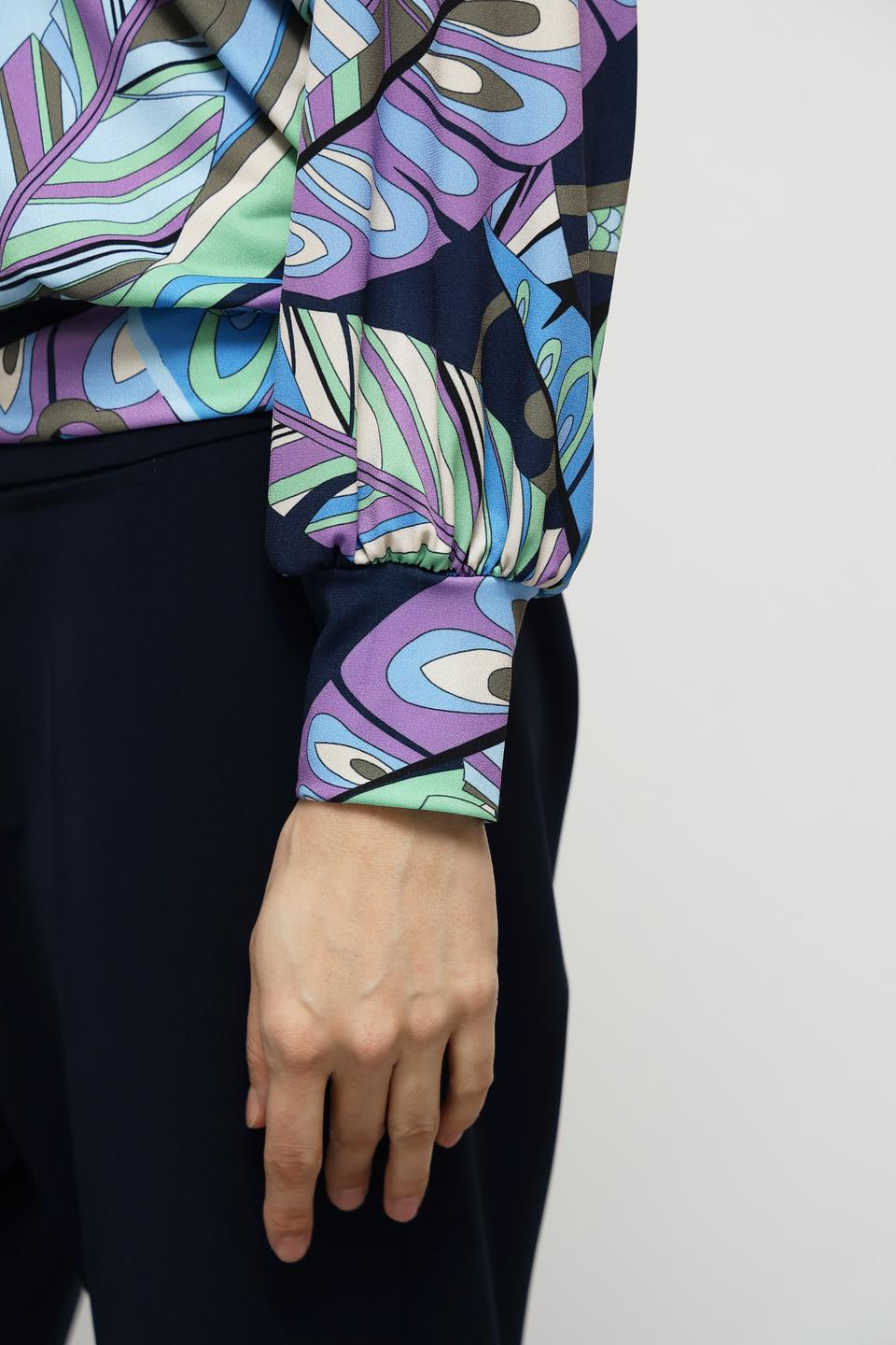 Блуза Bianca с принтом