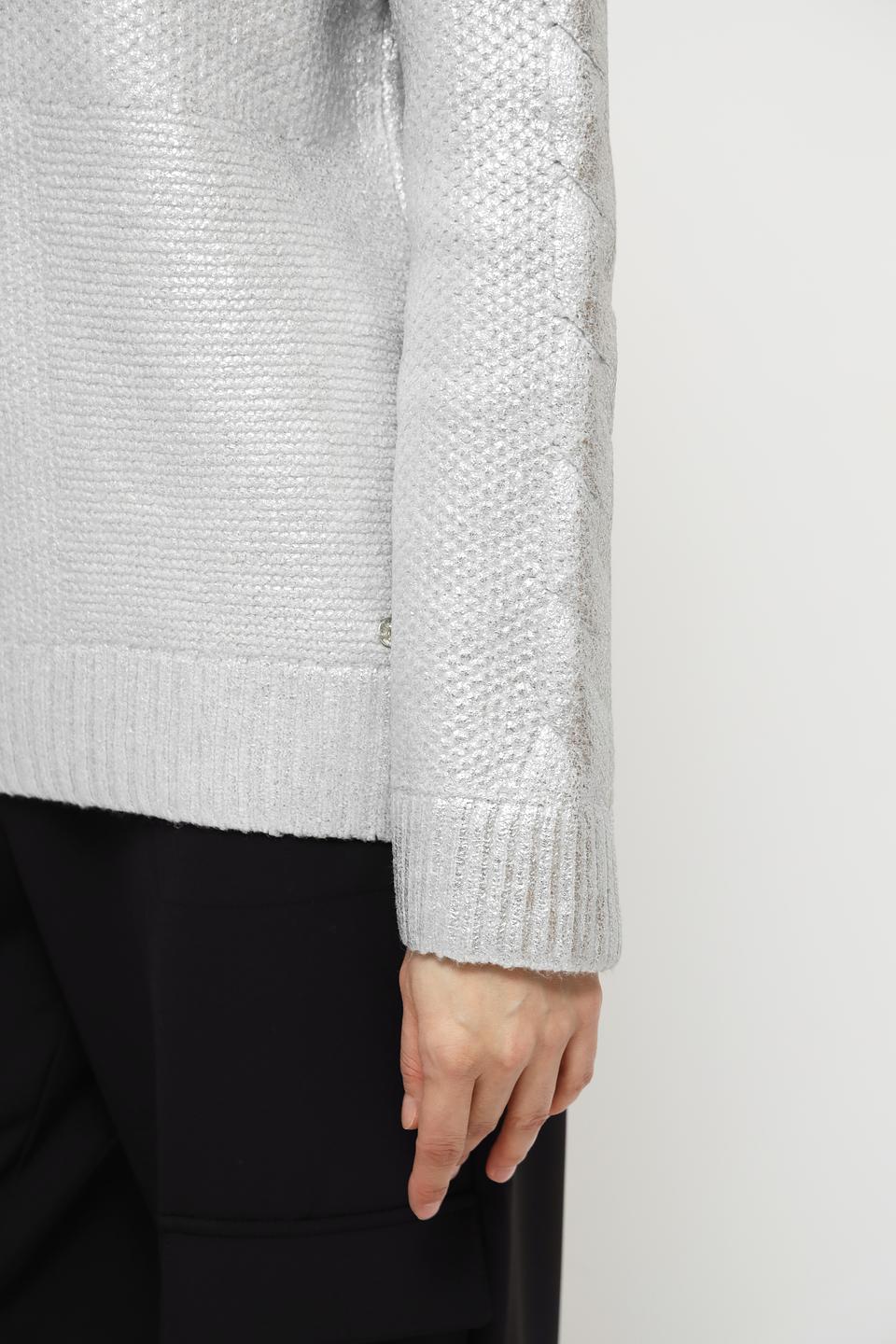 Пуловер Monari серебристый