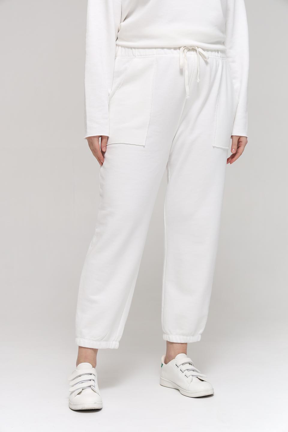 Брюки спортивные Marc Aurel белые