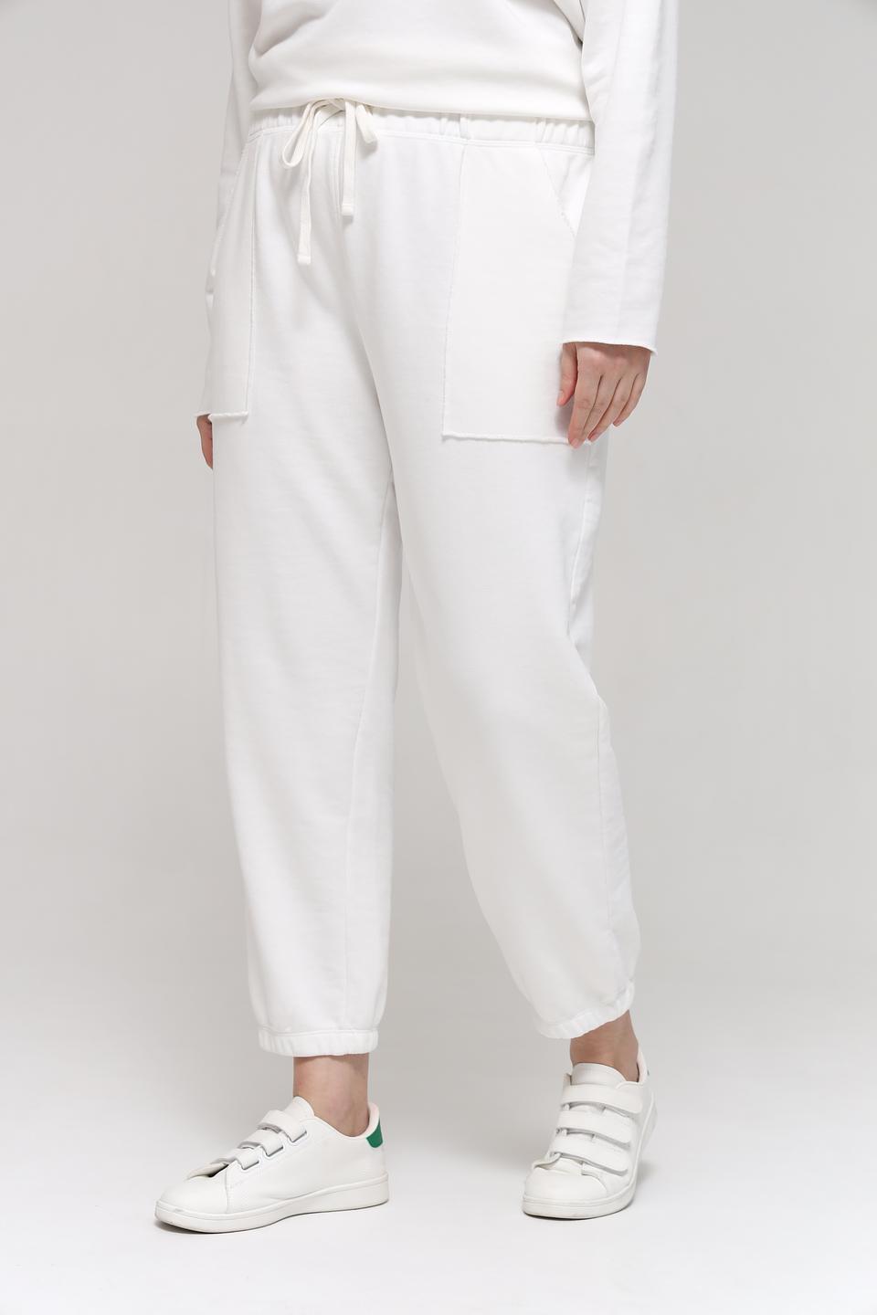 Брюки спортивные Marc Aurel белые