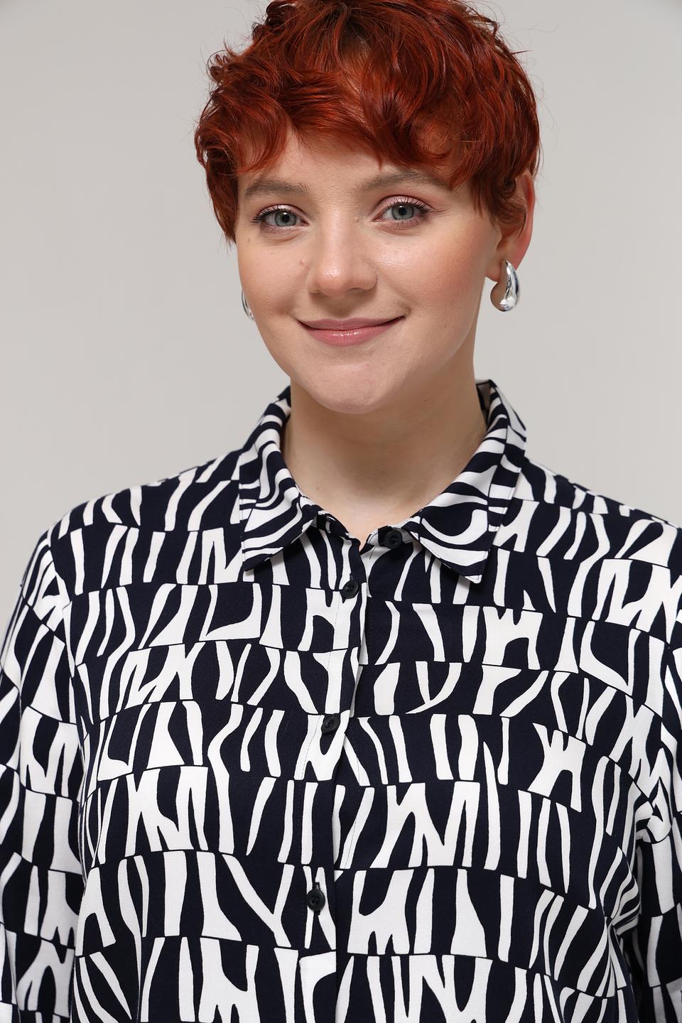 Блузка Rabe collection с принтом