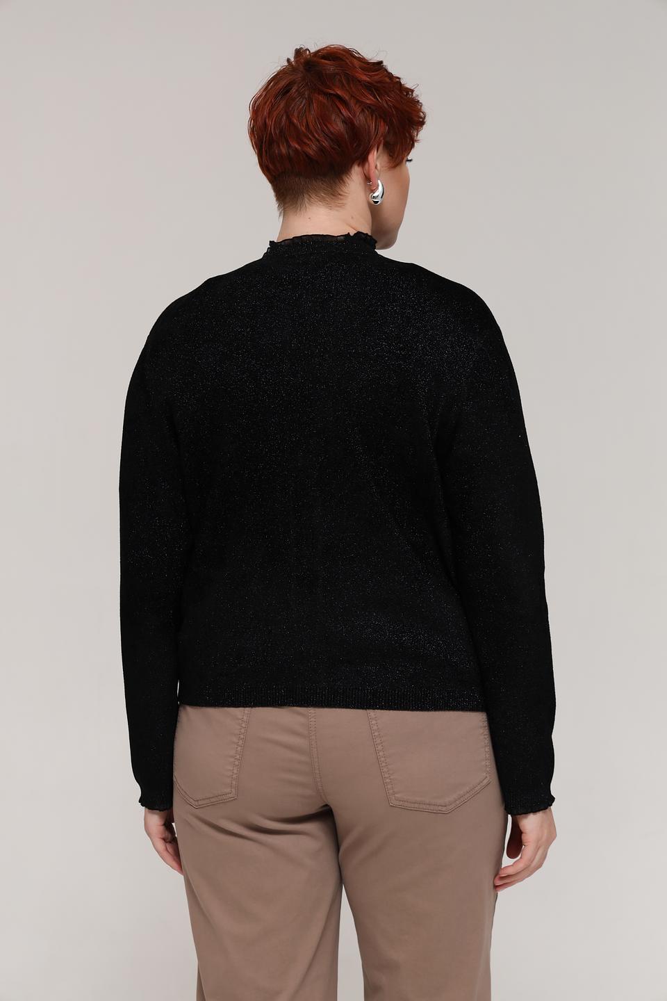 Жакет Marc Cain с блестками чёрный