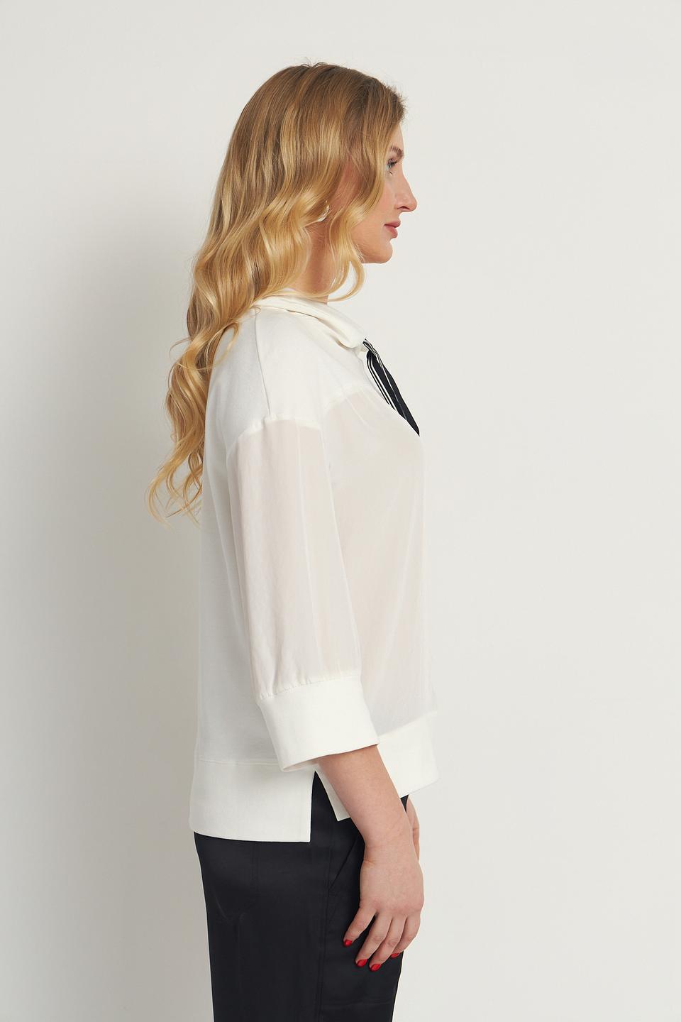 Блуза Marc Cain с лентой