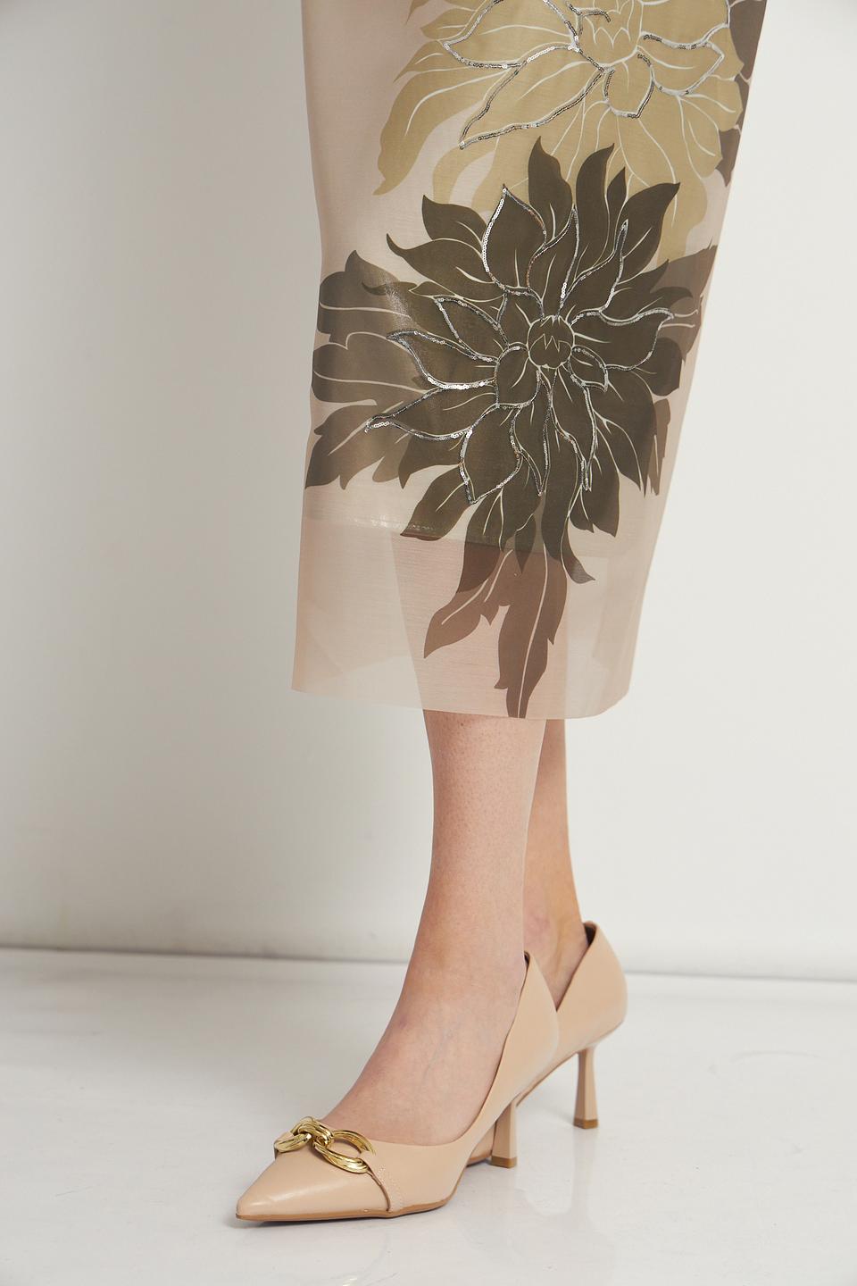 Юбка Marc Cain с цветочным принтом