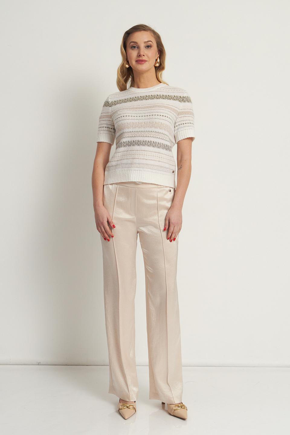 Брюки Marc Cain бежевые с завязками