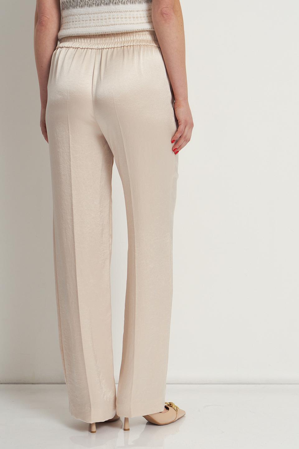 Брюки Marc Cain бежевые с завязками